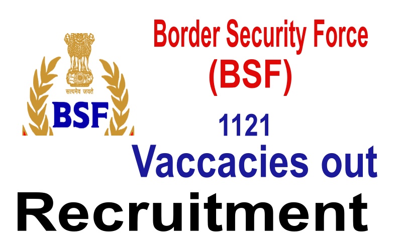 BSF Head Constable Recruitment 2025 : 1121 Vacancy